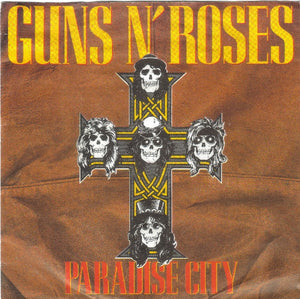 Guns N' Roses : Paradise City (7", Single, Pap)