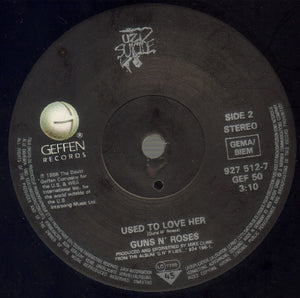 Guns N' Roses : Paradise City (7", Single, Pap)