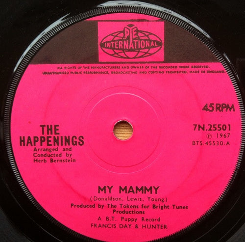 The Happenings : My Mammy (7