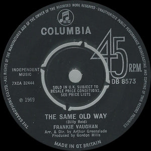 Frankie Vaughan : The Same Old Way (7", Single, Kno)