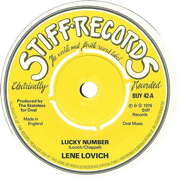 Lene Lovich : Lucky Number (7