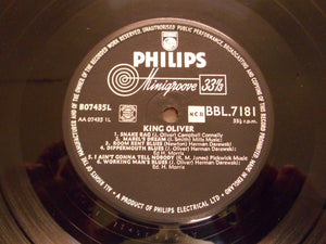 King Oliver : King Oliver (LP, Comp, Mono)