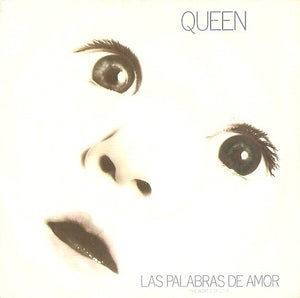 Queen : Las Palabras De Amor (The Words Of Love) (7", Single, Blu)