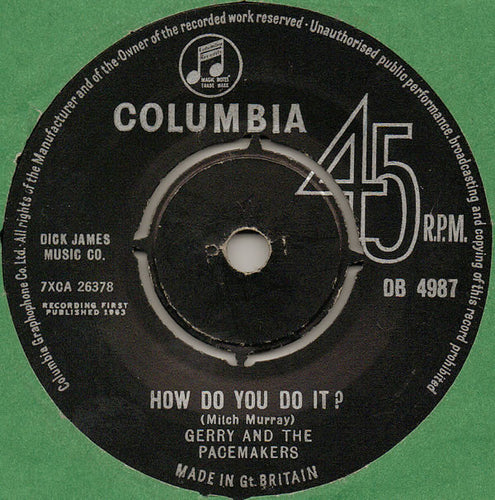 Gerry & The Pacemakers : How Do You Do It ? (7