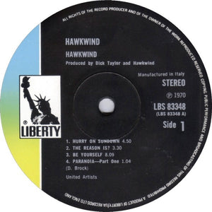Hawkwind : Hawkwind (LP, Album, Gat)