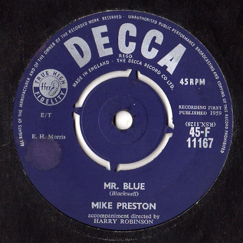 Mike Preston : Mr. Blue (7