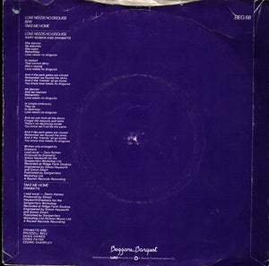 Gary Numan And Dramatis : Love Needs No Disguise (7", Single)
