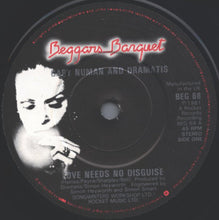 Load image into Gallery viewer, Gary Numan And Dramatis : Love Needs No Disguise (7&quot;, Single)
