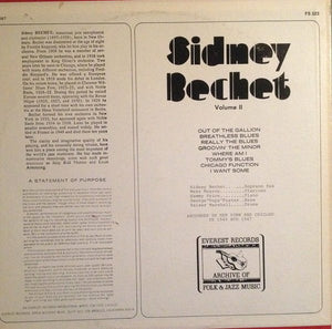 Sidney Bechet : Volume II (LP)