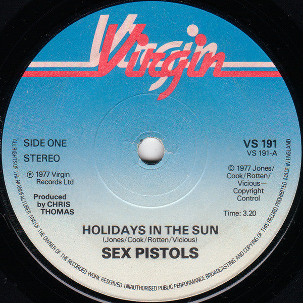 Sex Pistols : Holidays In The Sun (7