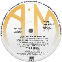 Load image into Gallery viewer, The Police : Outlandos D&#39;Amour (LP, Album, RE, (Pr)
