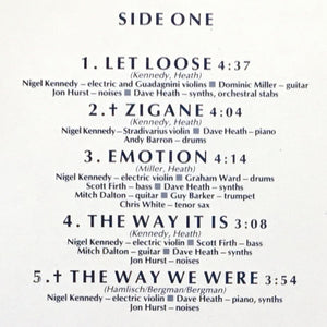 Nigel Kennedy : Let Loose (LP)