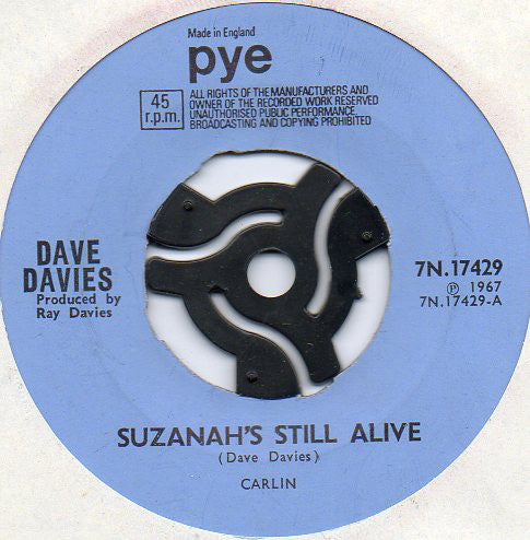 Dave Davies : Suzanah's Still Alive (7
