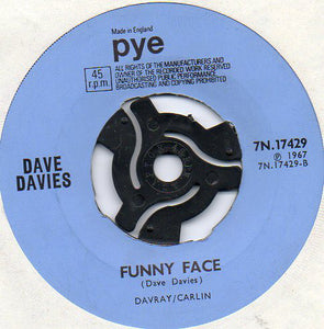 Dave Davies : Suzanah's Still Alive (7", Single, Mono, 4-P)