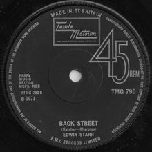 Load image into Gallery viewer, Edwin Starr : Agent Double O Soul / Back Street (7&quot;, Sol)
