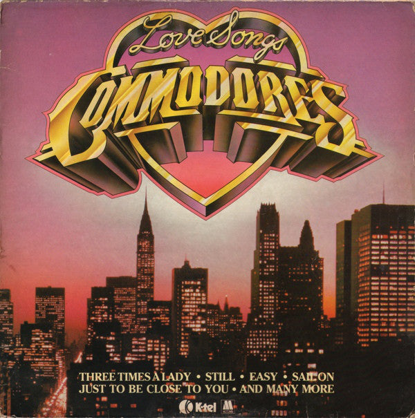 Commodores : Love Songs (LP, Comp)