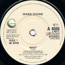 Load image into Gallery viewer, Wang Chung : Wait (7&quot;, Single)
