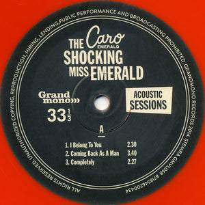 Caro Emerald : The Shocking Miss Emerald (Acoustic Sessions) (12", EP, RSD, Ltd, Num, Ora)