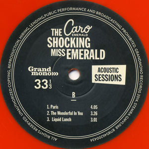 Caro Emerald : The Shocking Miss Emerald (Acoustic Sessions) (12", EP, RSD, Ltd, Num, Ora)