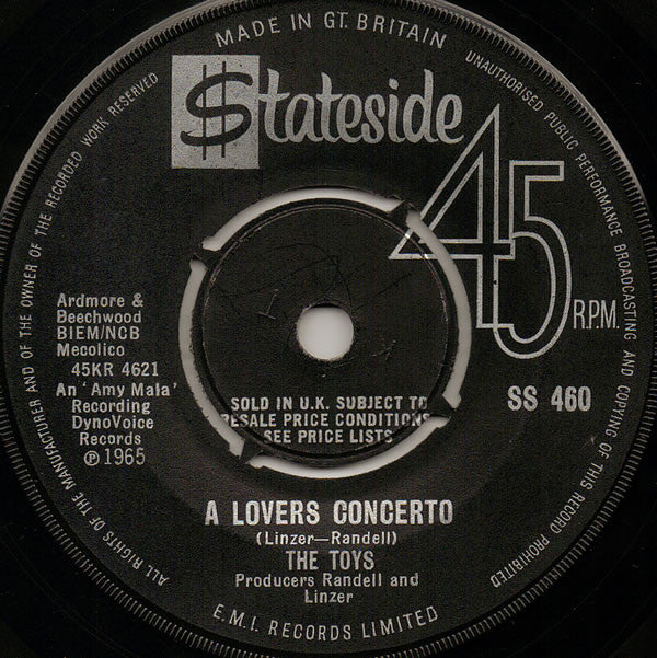The Toys : A Lovers Concerto (7
