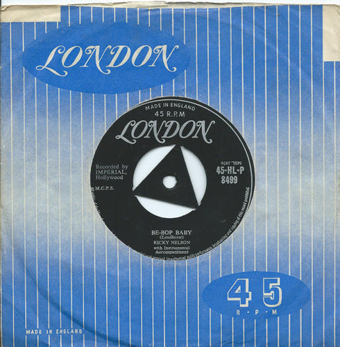 Ricky Nelson (2) : Be-Bop Baby / Have I Told You Lately That I Love You? (7