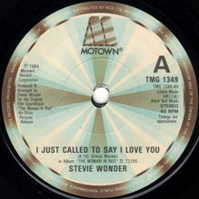 Load image into Gallery viewer, Stevie Wonder : I Just Called To Say I Love You (7&quot;, Single, Pap)
