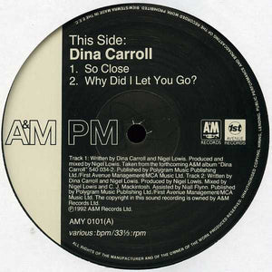 Dina Carroll : So Close (12")
