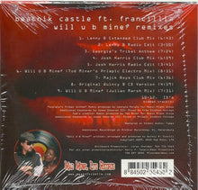 Load image into Gallery viewer, Beatnik Castle Featuring Francillia : Will U B Mine? (Remixes)  (CD, Single, Promo)
