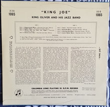 Load image into Gallery viewer, King Oliver And His Jazz Band* : King Joe (10&quot;, Comp)
