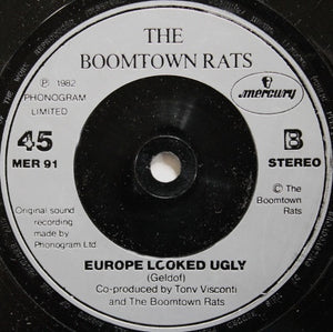 The Boomtown Rats : House On Fire (7", Single, Sil)