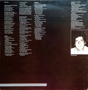 Leonard Cohen : Death Of A Ladies' Man (LP, Album)