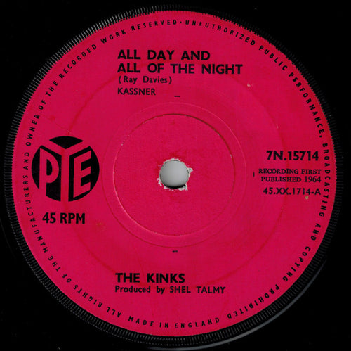 The Kinks : All Day And All Of The Night (7