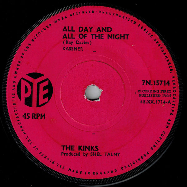 The Kinks : All Day And All Of The Night (7