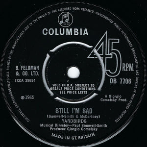 The Yardbirds : Evil Hearted You (7", Single)