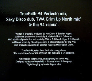 NewOrder* : TrueFaith-94 (12", Single)