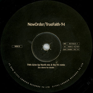 NewOrder* : TrueFaith-94 (12", Single)
