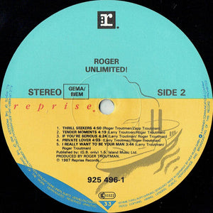 Roger Troutman : Unlimited! (LP, Album)