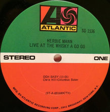 Load image into Gallery viewer, Herbie Mann : Live At The Whisky A Go Go (LP, Album)
