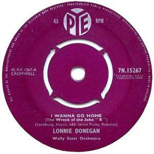 Lonnie Donegan / Lonnie Donegan's Skiffle Group : I Wanna Go Home (The Wreck Of The John "B") / Jimmie Brown The Newsboy (7", Single)