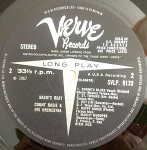 Count Basie Orchestra : Basie's Beat (LP)