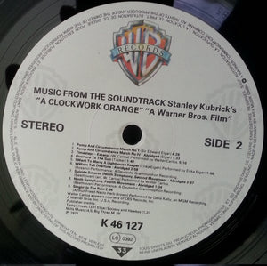Various : Stanley Kubrick's A Clockwork Orange (Music From The Soundtrack) (LP, Album, RE)