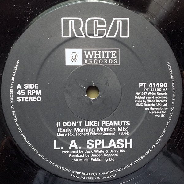 L.A. Splash : (I Don't Like) Peanuts (12
