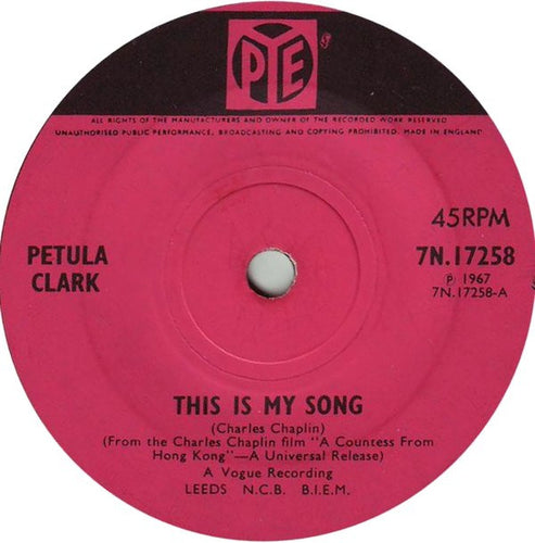 Petula Clark : This Is My Song (7