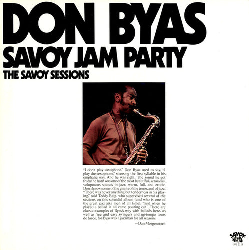 Don Byas : Savoy Jam Party (2xLP, Comp)