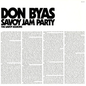 Don Byas : Savoy Jam Party (2xLP, Comp)