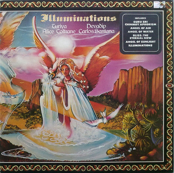 Carlos Santana, Alice Coltrane : Illuminations (LP, Album)