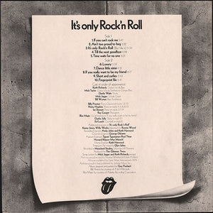 The Rolling Stones : It's Only Rock 'N Roll (LP, Album)