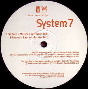 System 7 : Sirènes (12", Single)