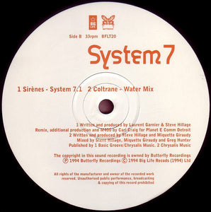 System 7 : Sirènes (12", Single)