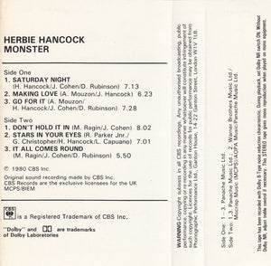 Herbie Hancock : Monster (Cass, Album)